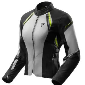 Kurtka motocyklowa damska tekstylna Rebelhorn Swift czarno-szara-fluo Sprawdź teraz