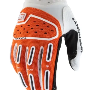 Rabat Rękawice cross 100% Airmatic 2 pomarańczowe