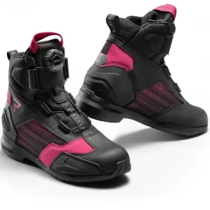 Oferta Buty motocyklowe Rebelhorn Core czarno-różowe