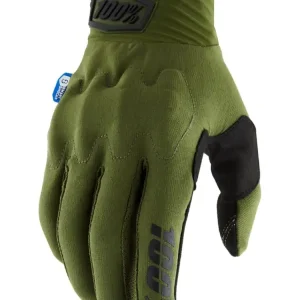 Premium Rękawice cross 100% Cognito Smart Shock zielone