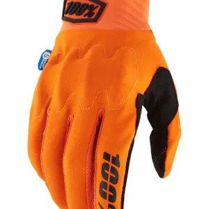 Cena promocyjna Rękawice cross 100% Cognito Smart Shock pomarańczowe