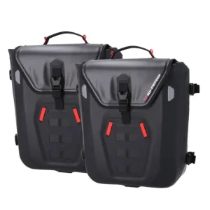 Zniżka Sakwy motocyklowe wodoodporne SysBag WP M/M SW-Motech + stelaże SLC Suzuki GSX-8T/ TT (25-) [poj.: 2 x 17-23l]