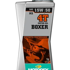 Do wyczerpania zapasów Olej silnikowy Motorex Boxer 4T SAE 15W/50 [pojemność: 1L]
