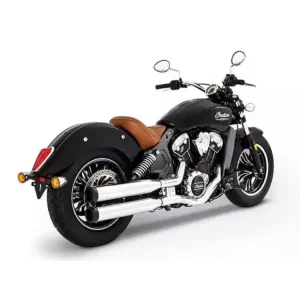 Szybka dostawa Tłumiki motocyklowe Rinehart Racing 3.5" Duals do modeli Indian Scout chromowane/czarne
