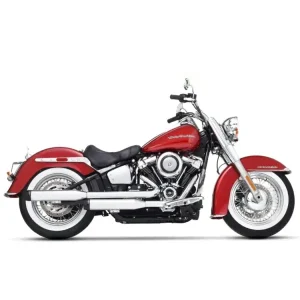 Najlepsza cena Tłumiki motocyklowe Rinehart Racing 3.5" Duals FLHC/FLDE Harley Davidson Softail (wybrane modele) chromowane/czarne [18-24]