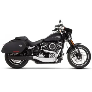 Tłumik motocyklowy Rinehart Racing 4" Harley Davidson Sport Glide (FLSB) czarny [18-24] Bezpieczna płatność