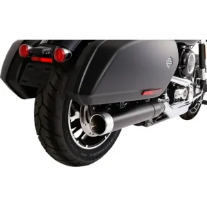 Wyjątkowa oferta Tłumik motocyklowy Rinehart Racing 4" Harley Davidson Sport Glide (FLSB) czarny/chromowany [18-24]