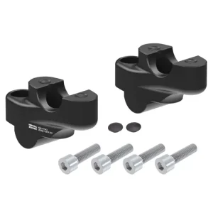 Bezpieczne zakupy Podwyższenie kierownicy Hepco&Becker Honda NC 750 X/DCT (21-) [30 mm w górę, 21 mm w tył] czarne