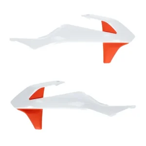 Owiewki od baku paliwa Acerbis KTM 50 SX (16-)/GasGas MC 50 (22-23) biało-pomarańczowe Bezpieczna płatność