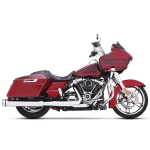 Tłumiki motocyklowe Rinehart Racing 4.5" Duals do wybranych modeli Harley Davidson Touring 117" chromowane [z homologacją] Nowość