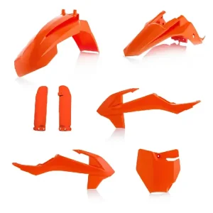 Nowy Pełny zestaw plastików Acerbis KTM 65 SX (19-)/ GasGas MC 65 (21-23) pomarańczowy