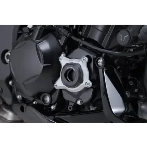 Szybka wysyłka Osłona pokrywy silnika SW-Motech Kawasaki Z 1100/ SE (25-) czarno-srebrna