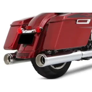 Oferta czasowa Tłumiki motocyklowe Rinehart Racing 4.5" Duals do wybranych modeli Harley Davidson Touring 117" chromowane z tradycyjnymi końcówkami [z homologacją]