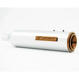 Tłumiki motocyklowe Rinehart Racing 4.5" HP45 do wybranych modeli Harley Davidson Touring chromowane/złote Premium