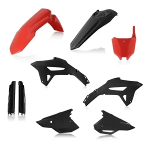 Oferta czasowa Pełny zestaw plastików Acerbis Honda CRF 250R (22-24)/ 450R (21-24) czarno-czerwony