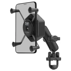 Uchwyt na telefon RAM X-Grip duży z adapterem tłumiącym wibracje i podstawą w kształcie litery U - średni Wybór klientów