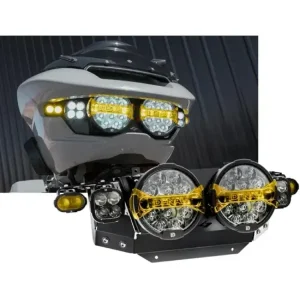 Wysoka jakość Kompletny zestaw reflektorów Denali Full Deck z oświetleniem Harley Davidson Road Glide (24-)