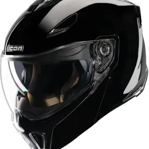 Kask modułowy Icon Threshold™ Solid czarny Premium