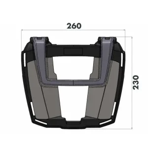Bestseller Stelaż centralny EasyRack Hepco&Becker Honda Integra 700 [12-13]
