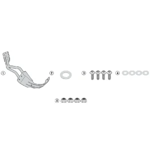 Oferta Mocowanie błotnika Kappa KRM01 / KRM02 do BMW S 1000 XR (20-)