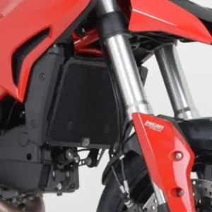Osłona chłodnicy R&G aluminiowa do Ducati Hypermotard/Hyperstrada 821/939 (13-) czarna Nie przegap