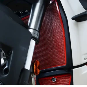 Bezpieczna płatność Osłona chłodnicy R&G aluminiowa do Ducati Streetfighter V4(S) (20-)/ Panigale V4R (19-)/ Panigale V4(S) (18-)/ Panigale Speciale (18-) szara