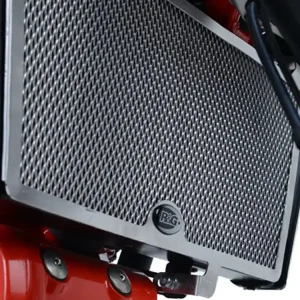 Osłona chłodnicy R&G aluminiowa do Aprilia Shiver 900 (17-22) czarna Nowy