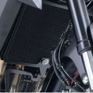 Dostępne od ręki Osłona chłodnicy R&G aluminiowa do Suzuki GSR 750 (11-17)/ GSX-S750 (17-24) szara