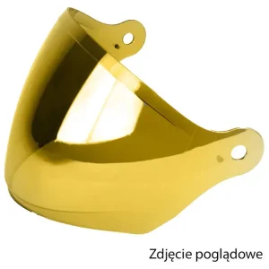 Szybka do kasku Scorpion Exo-City II lustrzana, złota [model: KDS-O-01] Premium