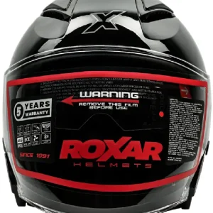 Kask otwarty Roxar Orlando Evo Z-Line czarny połysk Wyprzedaż