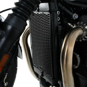 Łatwy zwrot Osłona chłodnicy R&G Racing Triumph Bonneville Bobber (17-25)
